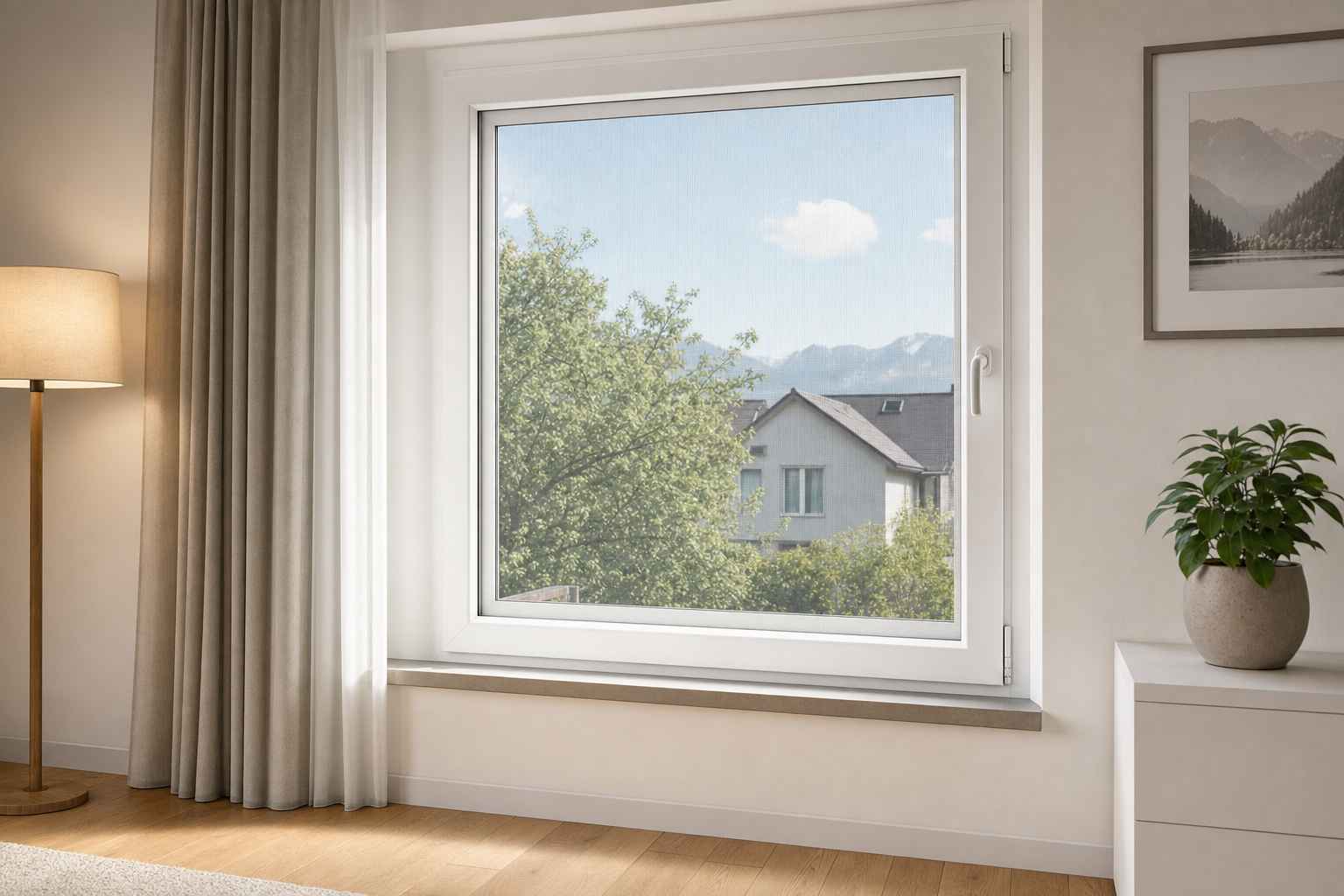Fliegengitter Fenster Herisau — Bruderer Wohnen