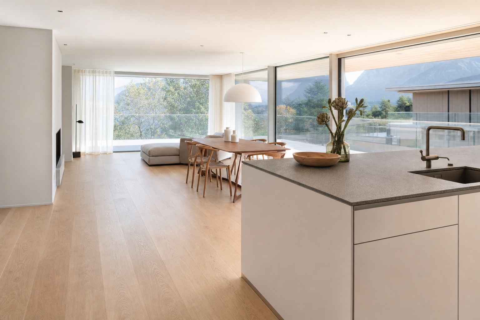 Bodenbeläge Rheineck — fertiges Resultat im Wohnraum, Bruderer Wohnen, Vizemeister Europameisterschaft 2009