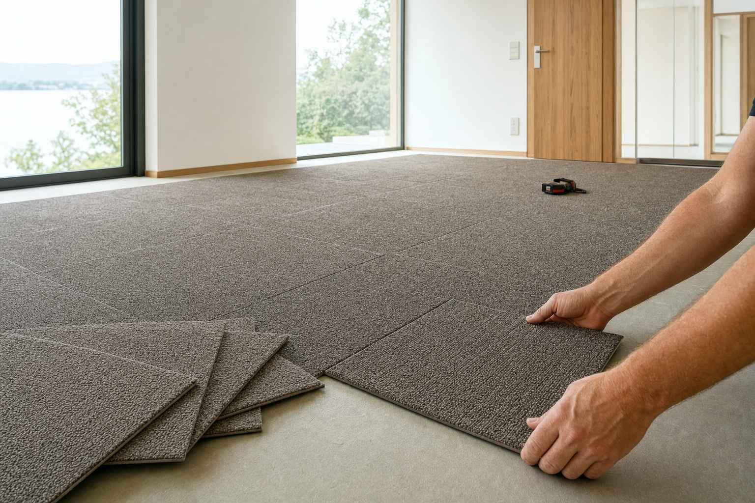 Teppich verlegen St. Gallen — Teppichfliesen & Auslegeware, Bruderer Wohnen