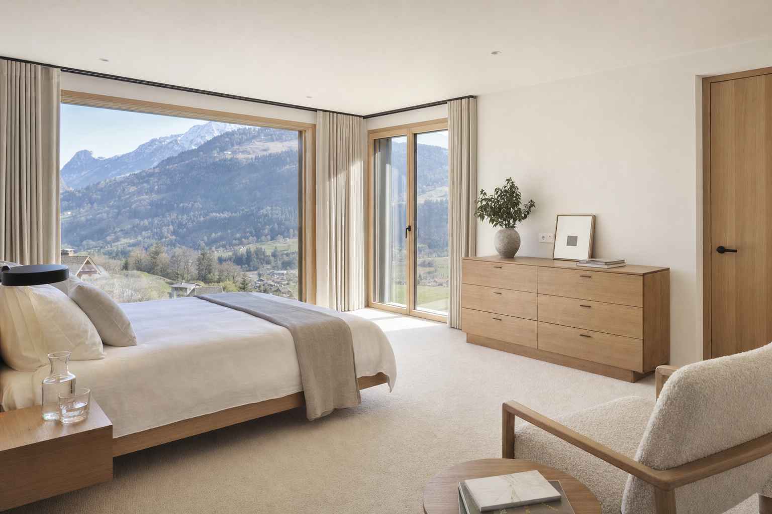 Teppich verlegen St. Gallen — fertiges Resultat im Wohnraum, Bruderer Wohnen, Vizemeister Europameisterschaft 2009